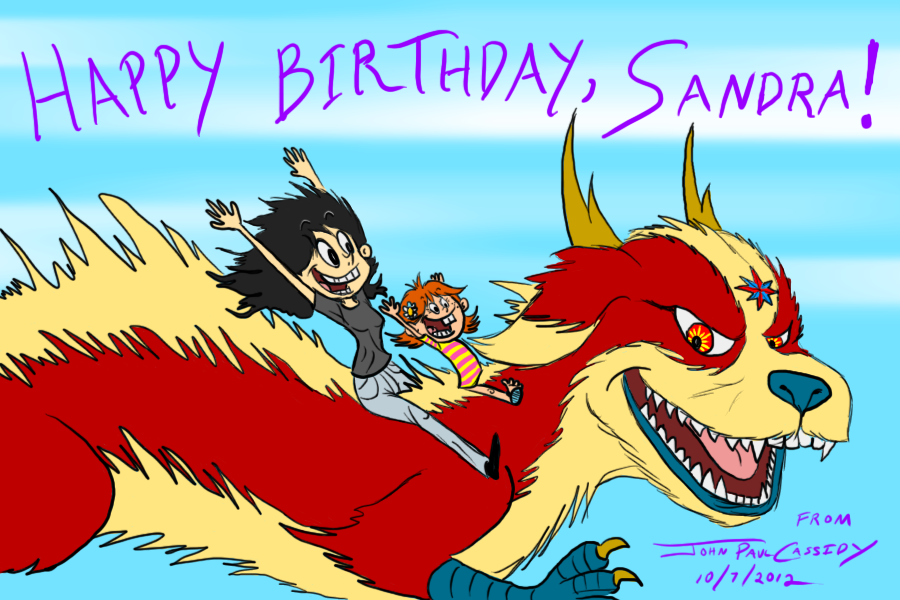 Sandra's Birthday Pictures: A Fun Drawing Adventure!