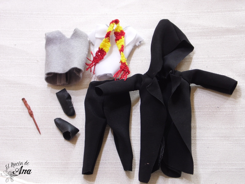 Ropa de Harry Potter - Muñecos de trapo