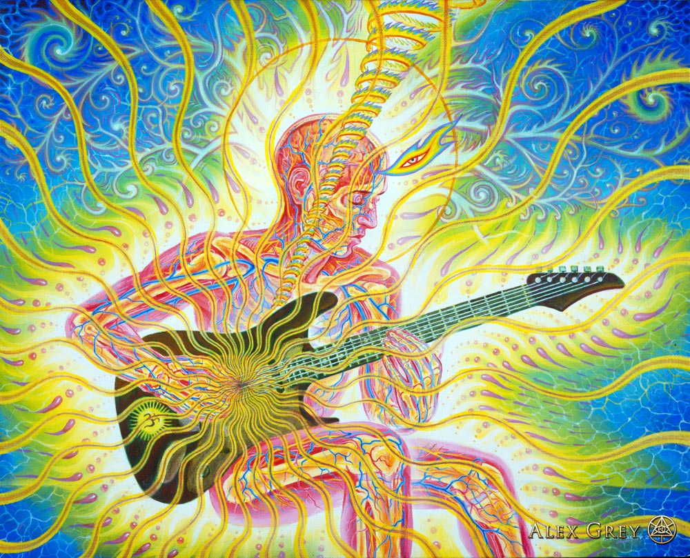 Cromofora La ( Paloma) Contemporary Online Art Gallery ALEX GREY