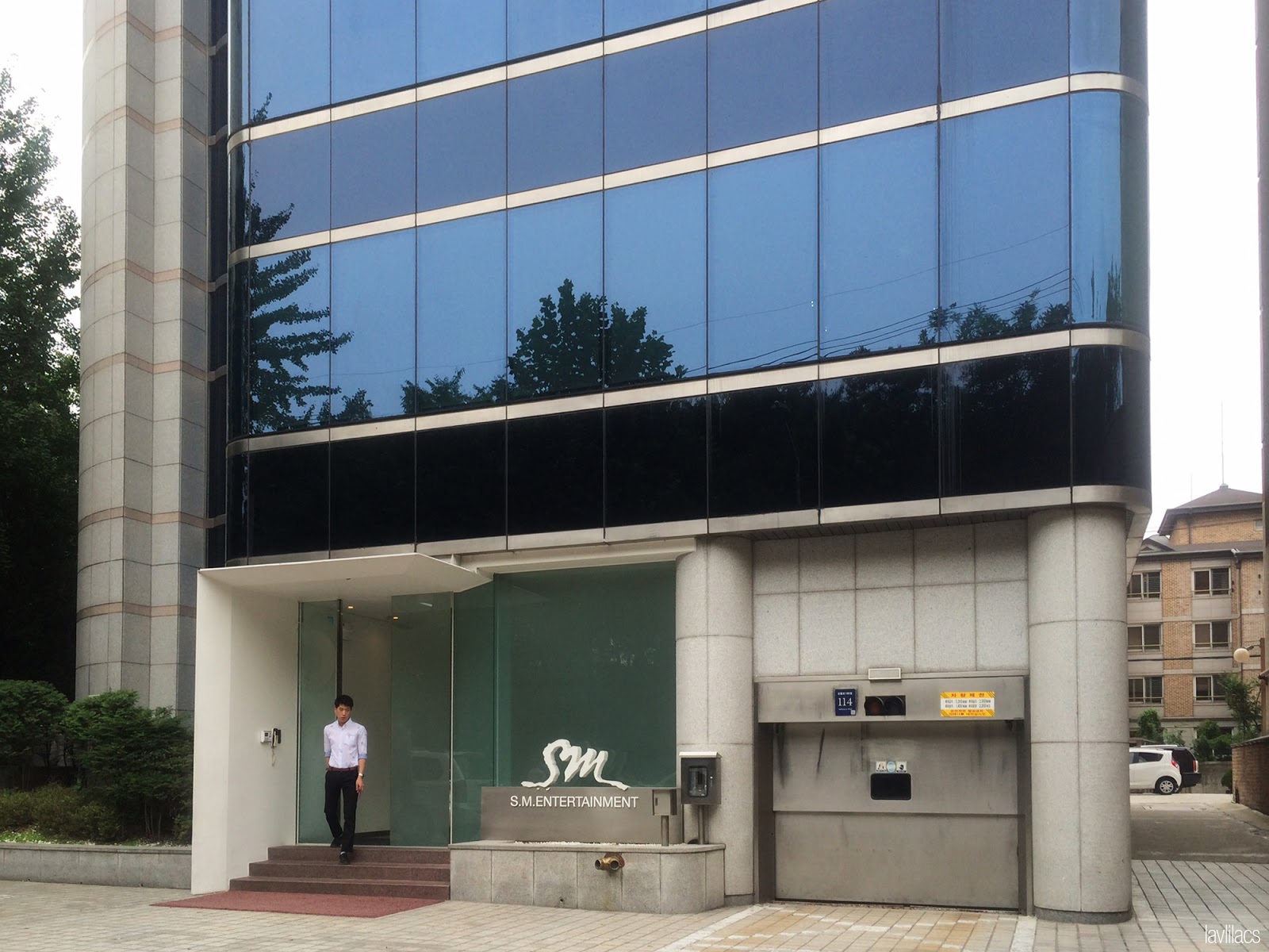 Seoul, Korea - Summer Study Abroad 2014 - SM Entertainment building