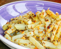 Batata Picante com Sementes de Cominho e Amendoim Batata Picante com Sementes de Cominho e Amendoim (vegana)