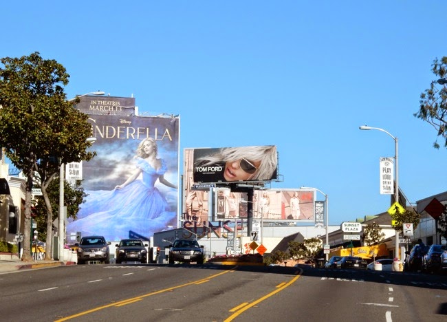 Tom Ford 2015 Eyewear billboard Sunset Strip Tom Ford 2015 Eyewear billboard