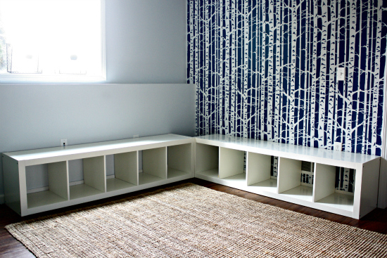 how to build a window bench seat with storage