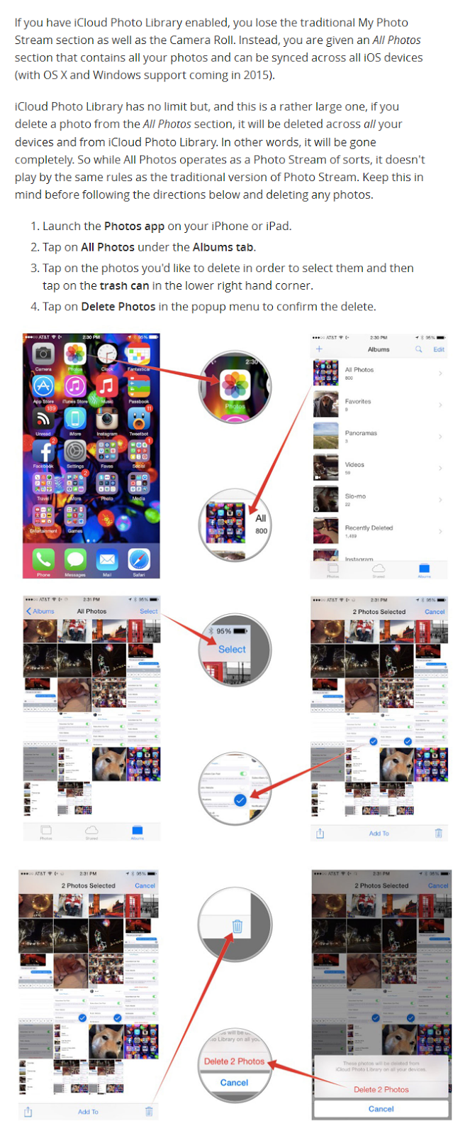 how to delete pictures from photostream on iphone how to delete pictures from photostream on iphone