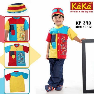 Baju koko anak laki laki merk keke