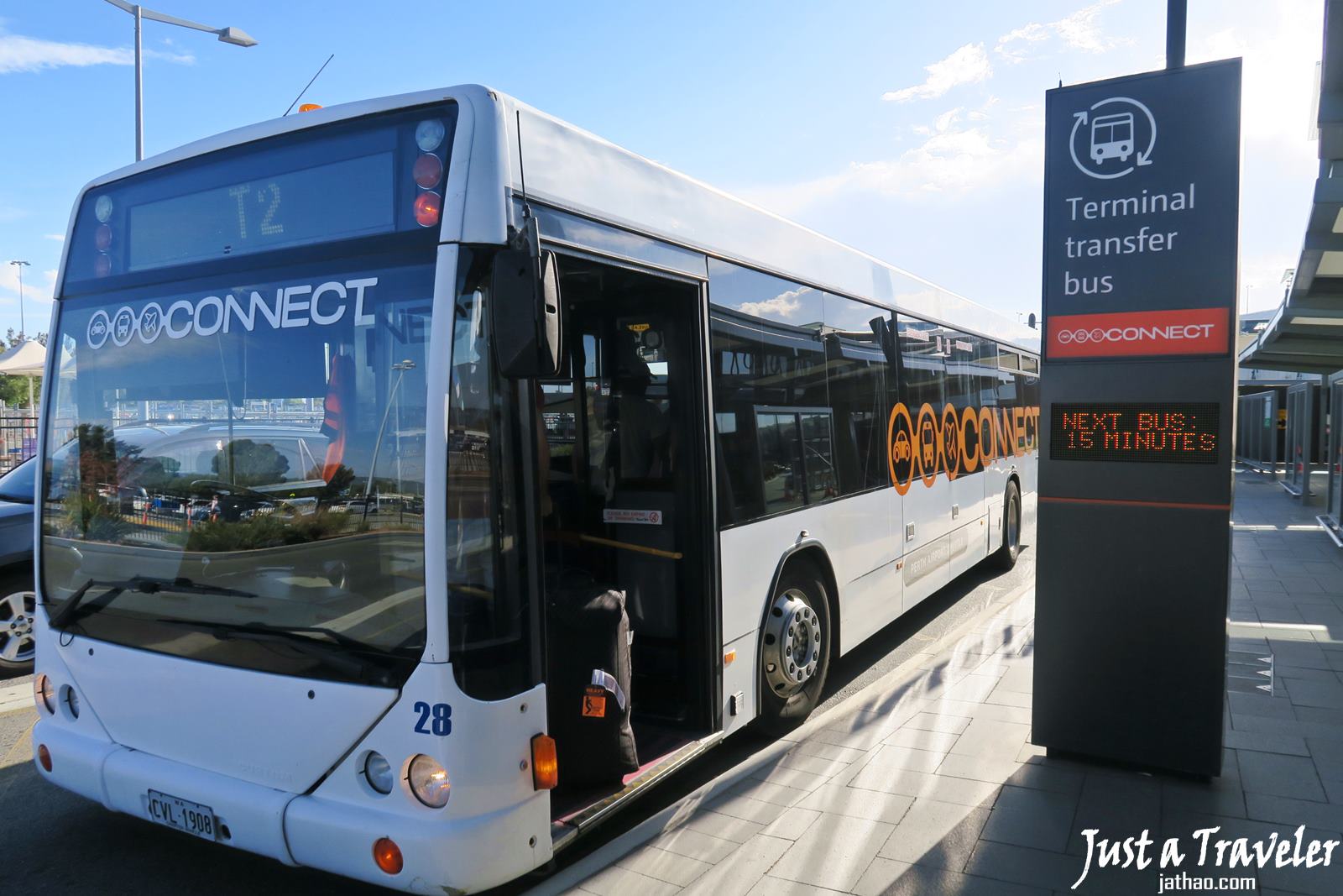 伯斯-交通-巴士-公車-機場-航廈循環-Shuttle-市區-票價-時刻表-搭乘-攻略-費用-便宜-省錢-自由行-旅遊-澳洲-Perth-City-Airport-Transport-Bus