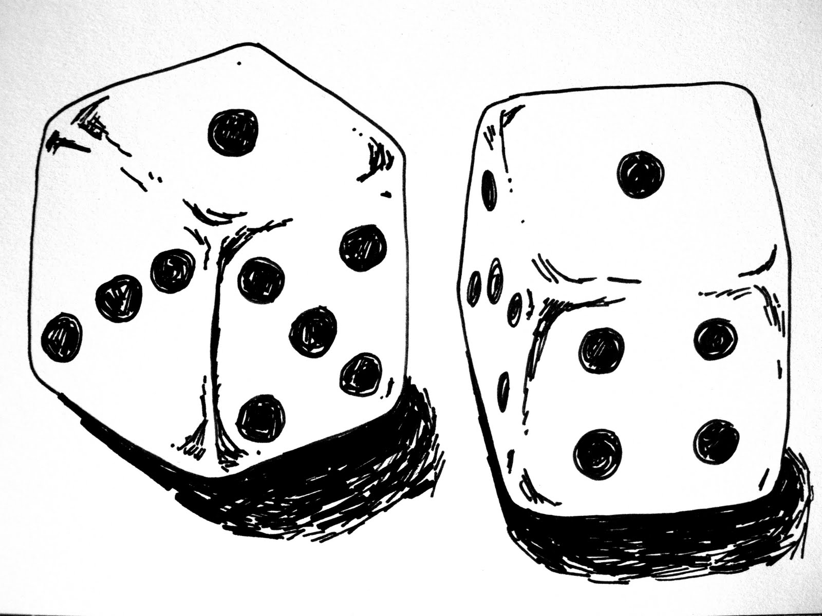 Image result for snake eyes dice drawing