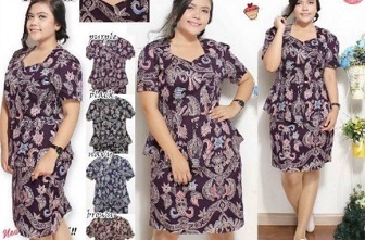 Model Baju Atasan Terbaru Untuk Wanita Gemuk