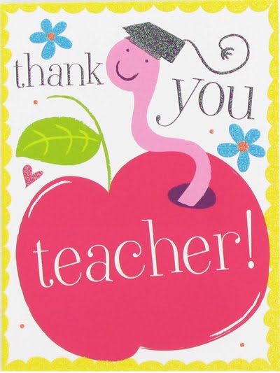 Print Pattern CARDS Thankyou Teacher