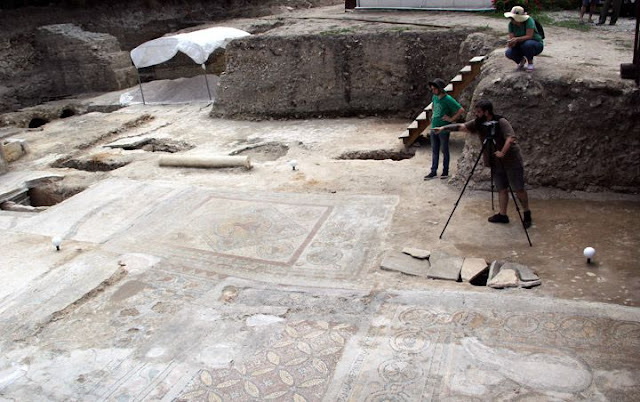 Roman-era baths, mosaics unearthed in Turkey’s north Roman-era baths, mosaics unearthed in Turkey’s north