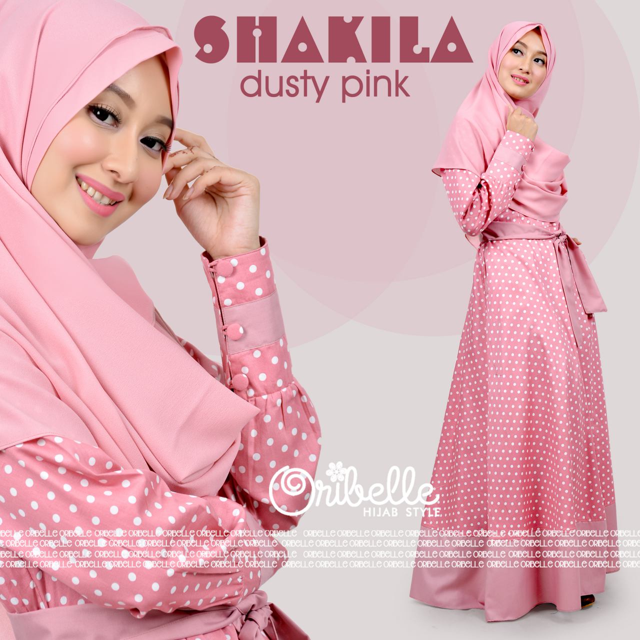 Jual Baju Hijab Jalan Jalan Shakilla Dress By Oribelle
