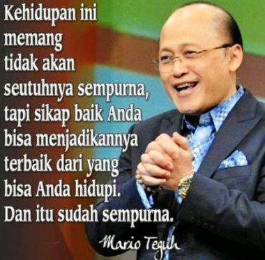 Kata Kata Bijak Mario Teguh Lengkap Hari Ini Kata Mutiara