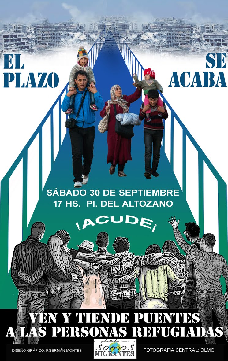 Sábado 30 Septiembre, 17H CONCENTRACIÓN en Sevilla. Plaza del Altozano.