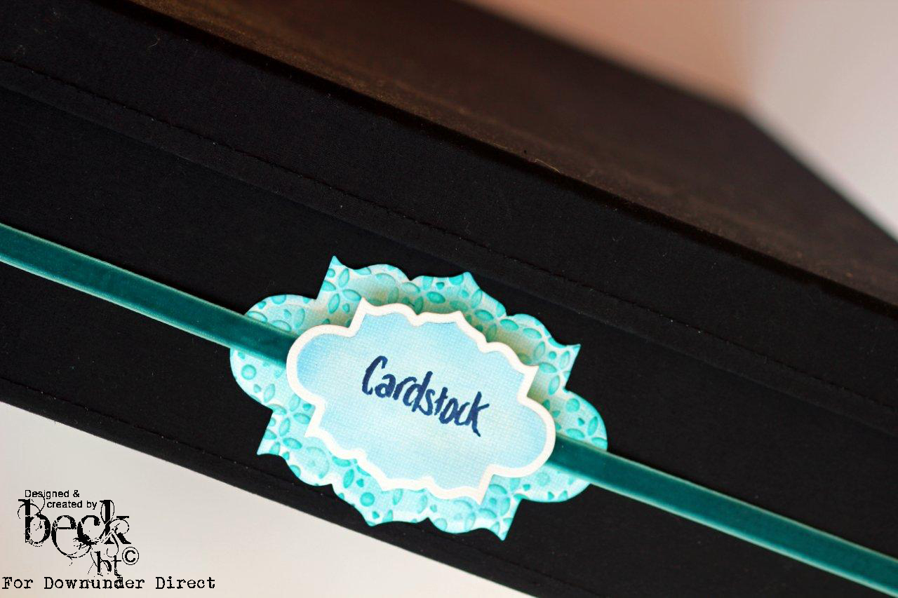 DownUnder Direct Inspirations Cardstock Box Label