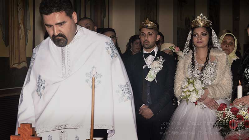 Boda ortodoxa, ceremonia, protocolos