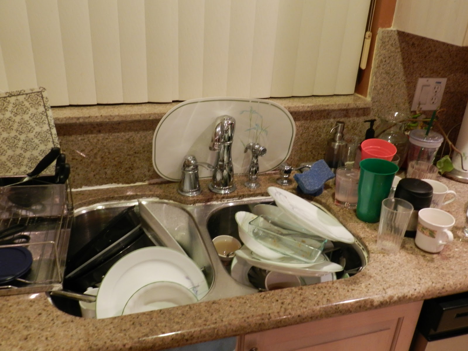 A Sufi's Journey... Piles of Dirty Laundry & Sink Full of Dirty Dishes!