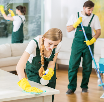 Vệ sinh nhà mới Thủ Đức