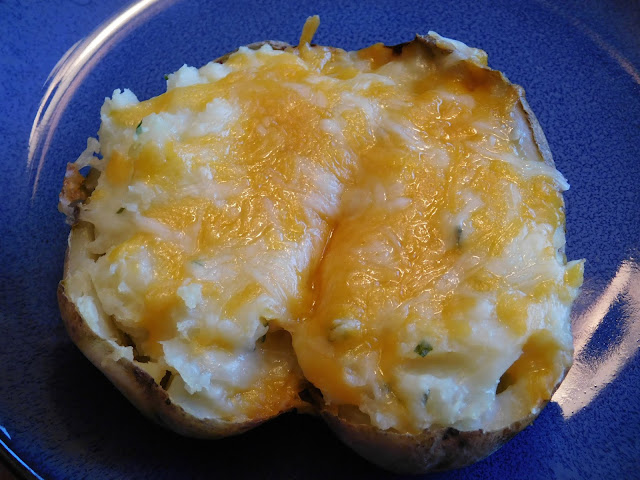 Twice Baked Potatoes; An Easy and Tasty Side Dish