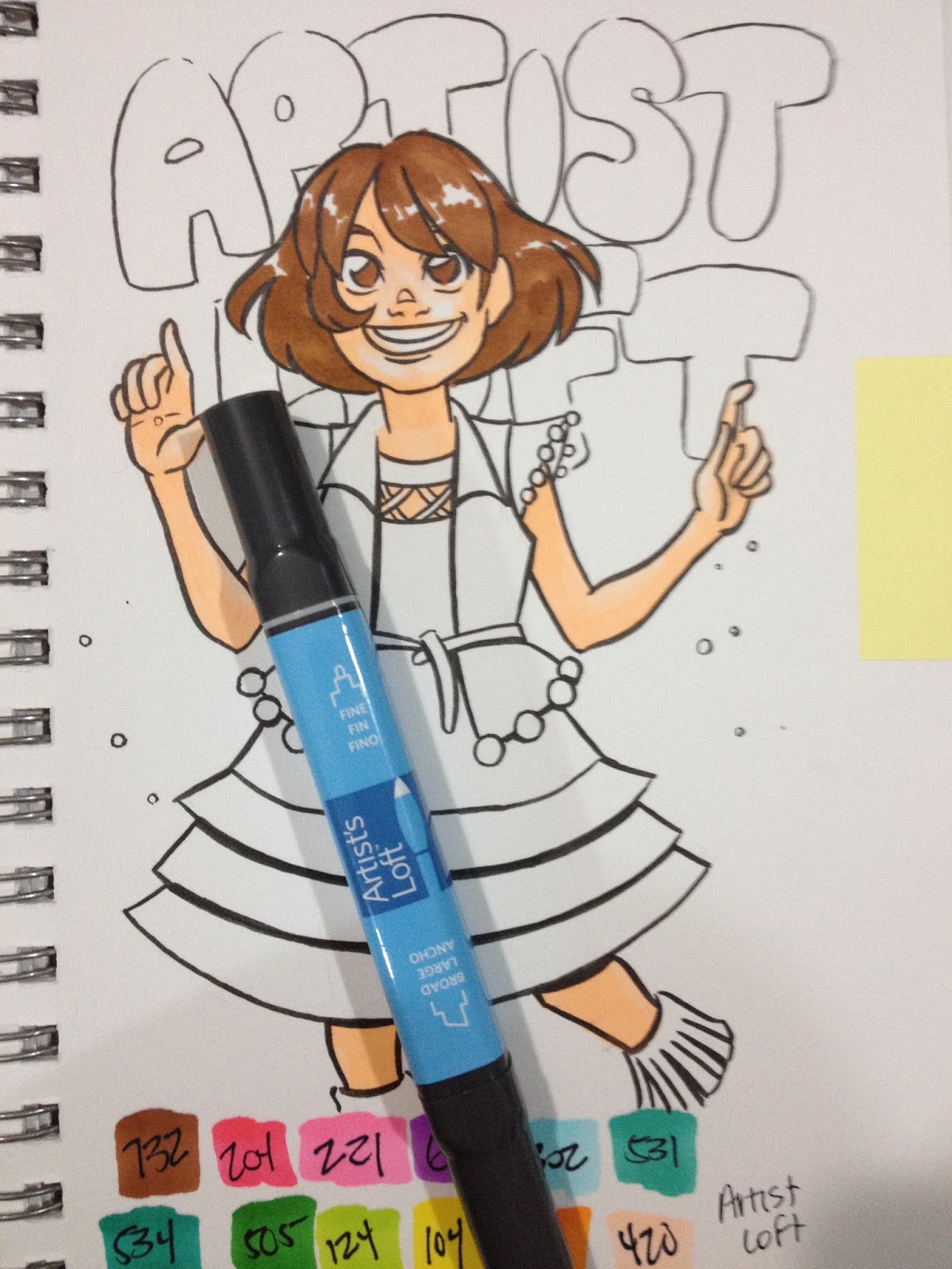 Alcohol Based Marker Review: Artist's Loft