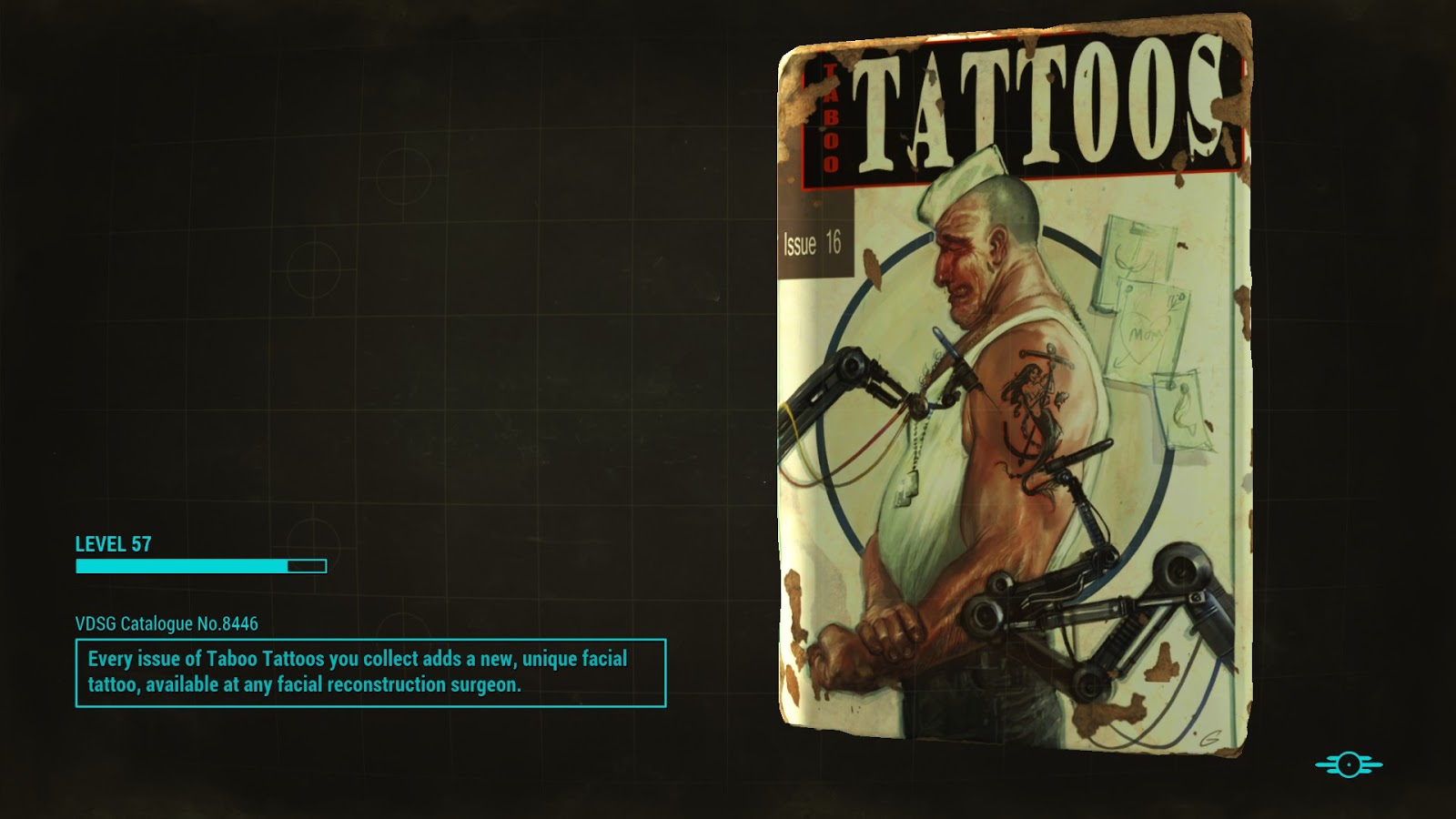 Taboo tattoos in fallout 4 фото 25