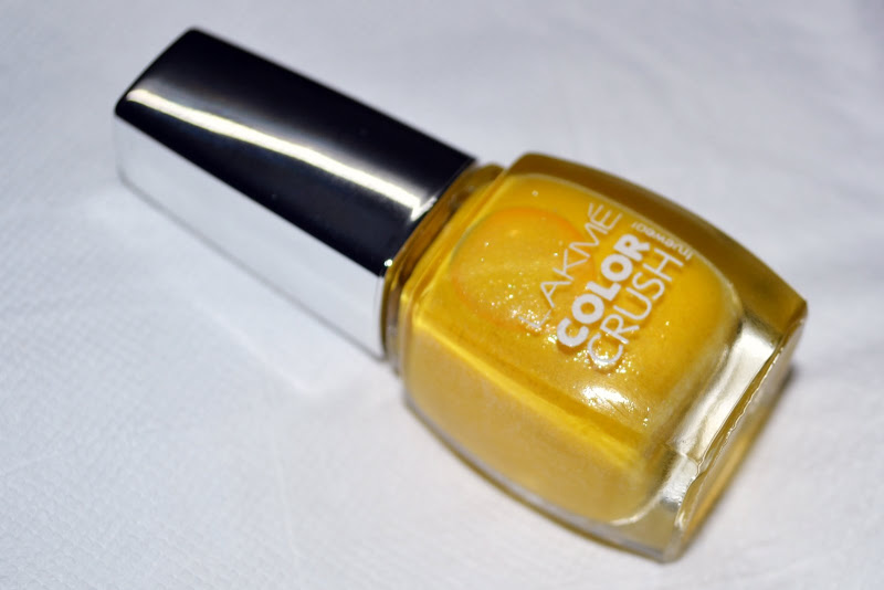 6. Lakme Color Crush Nail Art in Yellow - wide 2