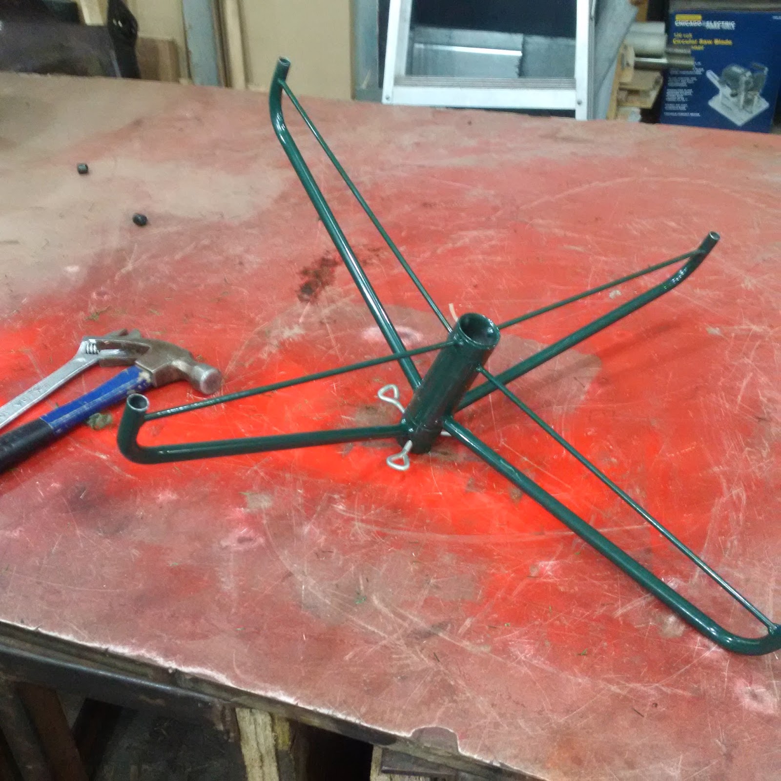 Another Day Another Project Fixing Our Broken Christmas Tree