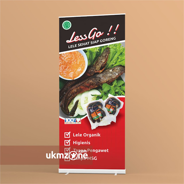 Jasa desain untuk UKM UMKM IKM Jasa branding untuk UKM UMKM IKM - Desain roll banner UKM ZONE Jasa desain untuk UKM UMKM IKM Jasa branding untuk UKM UMKM IKM - Desain roll banner UKM ZONE