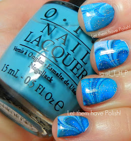 Let them have Polish!: Muffin Mon... Er... Tuesday? O.P.I Euro-Marble