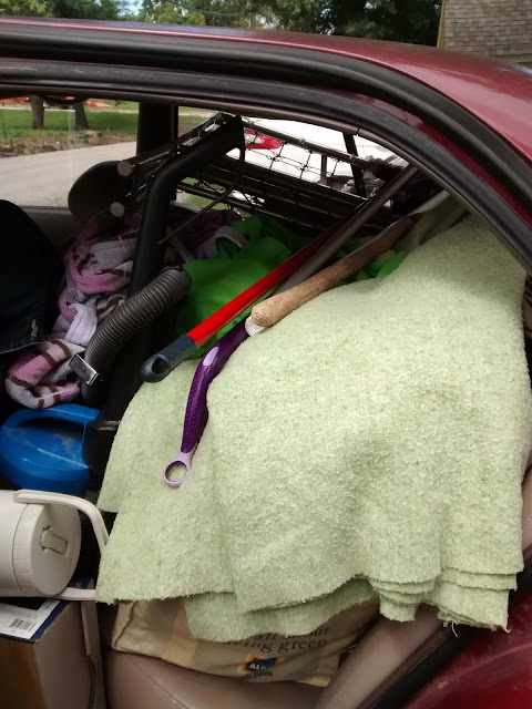 Packed for relocation to El Paso, Texas. August 2016.