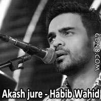 Akash Jure Tomar Lyrics By Habib Wahid