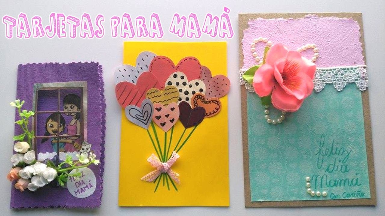 Tres ideas de tarjetas para día de la madre Aprendo en casa jpg (1280x720)
