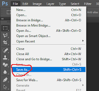 Save File in Photoshop