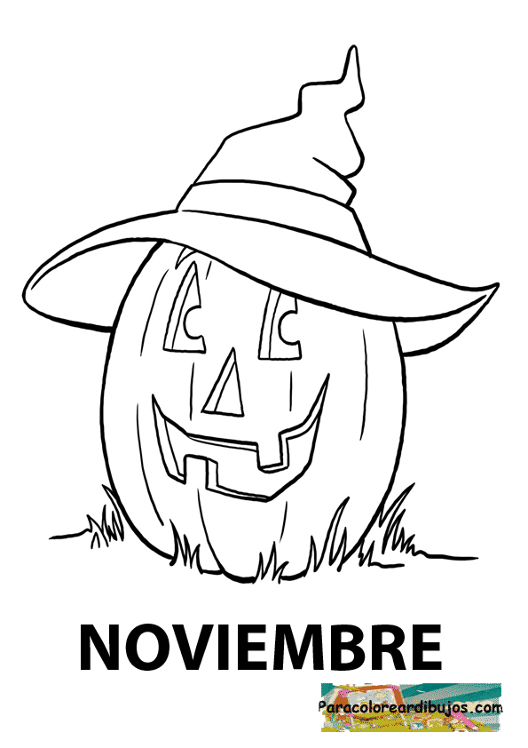 dibujo de noviembre para colorearColorear dibujos
