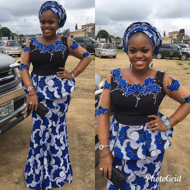 Plain and patterned ankarastyles Latest ankara trends