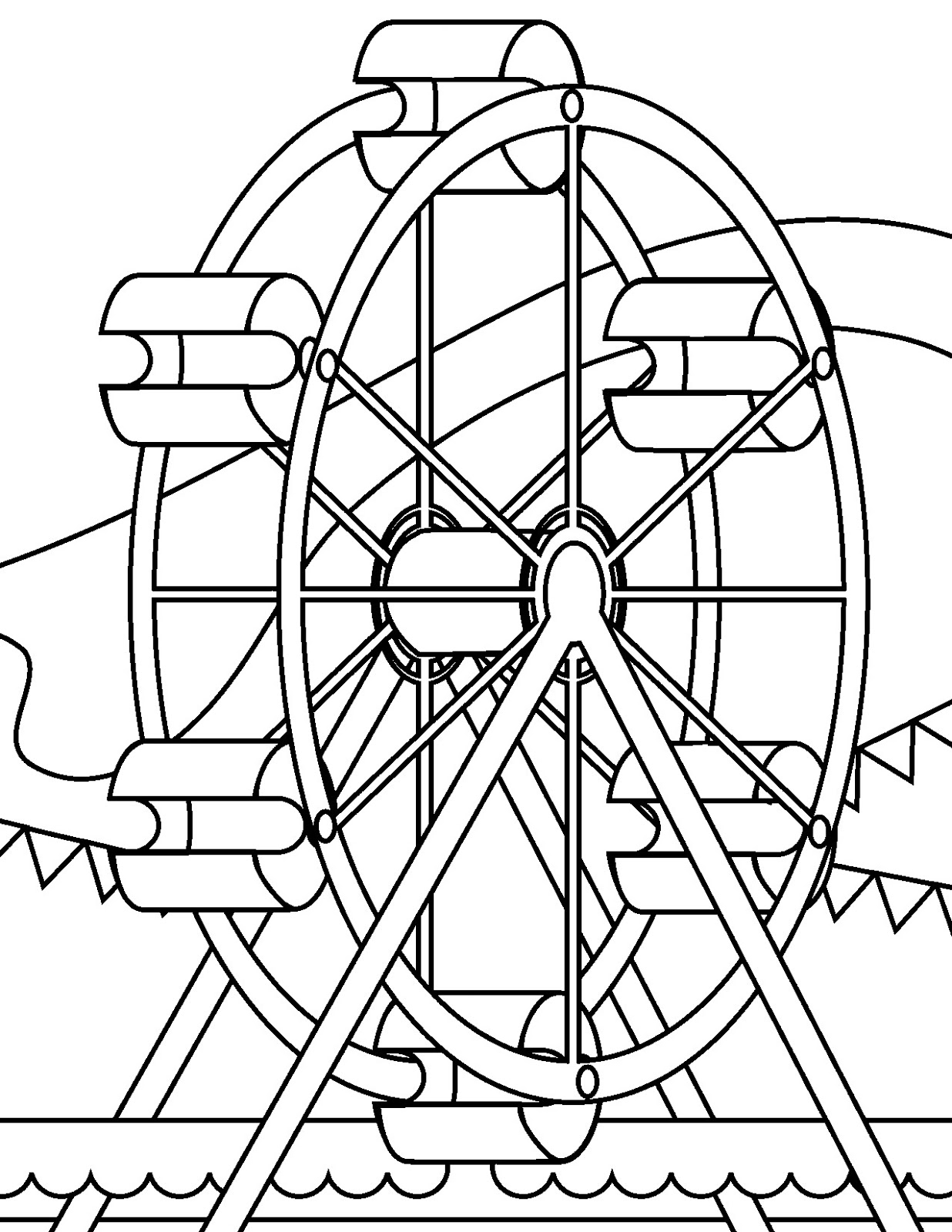 Miscellaneous Colouring Pages Miscellaneous Amusement Park Coloring Pages Miscellaneous Colouring Pages Miscellaneous Amusement Park Coloring Pages
