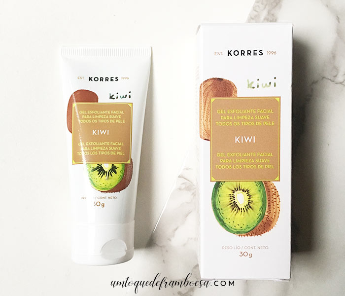 Veja a resenha completa sobre o Gel Esfoliante Facial para Limpeza Suave da KORRES