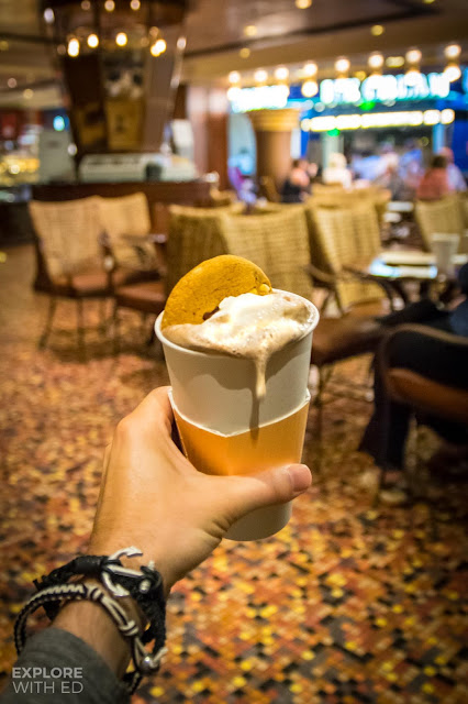 Cafe Promenade Hot Chocolate Independence of the Seas