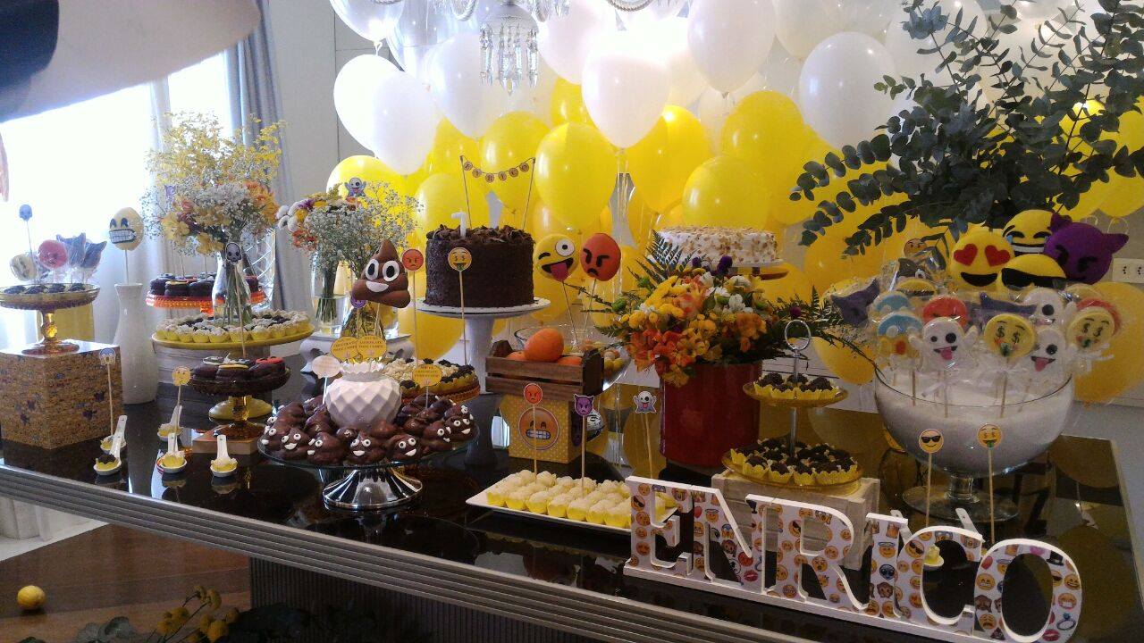 dia mais feliz Festa Emojis # Decoracao De Festa Tema Emoji dia mais feliz Festa Emojis # Decoracao De Festa Tema Emoji
