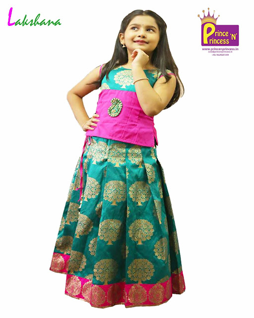 kids pattu pavadai langa traditional ethnic wear kids pattu pavadai langa traditional ethnic wear