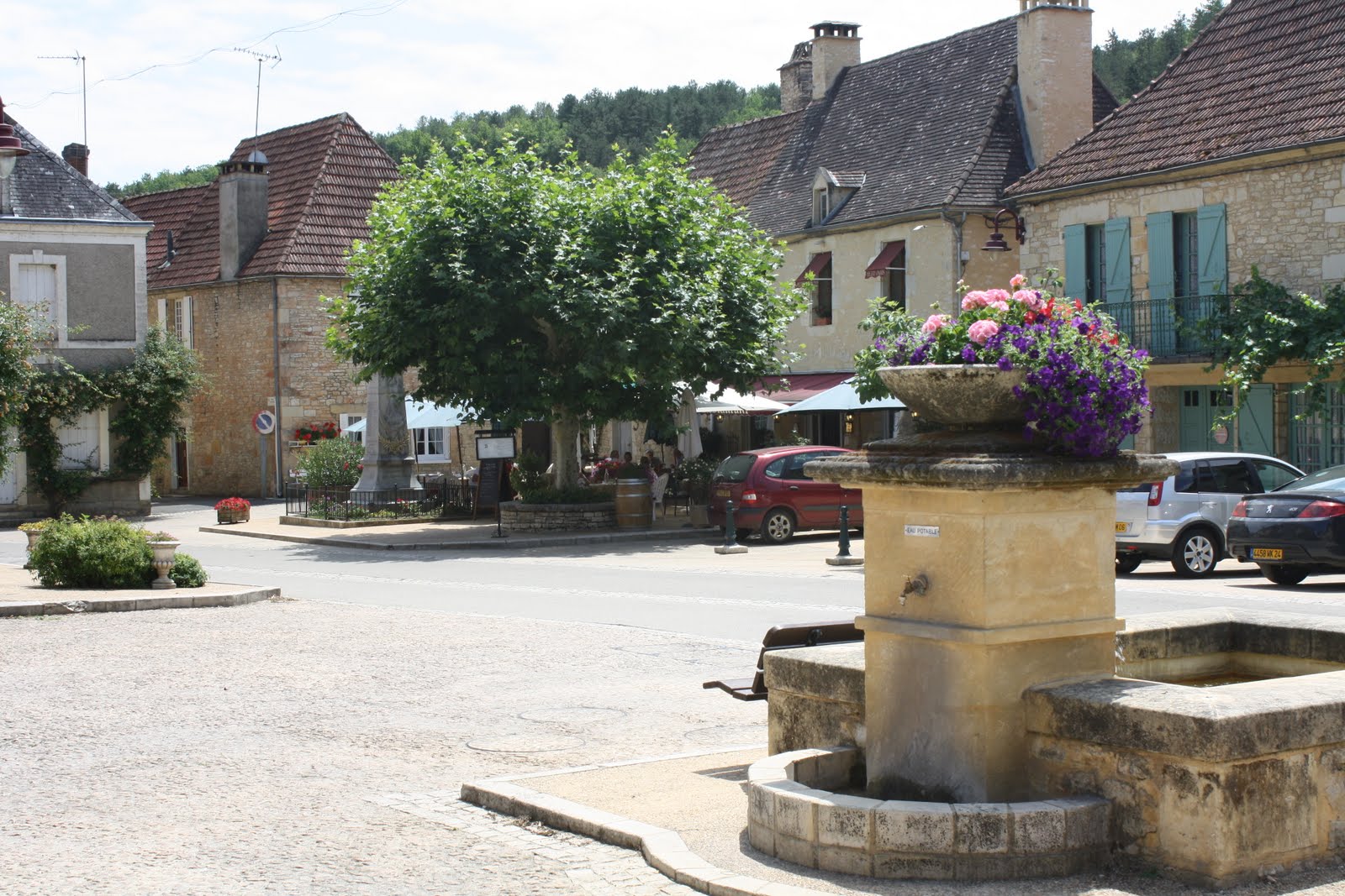 Delicious France Lunch at le Petit Paris, Daglan, Dordogne
