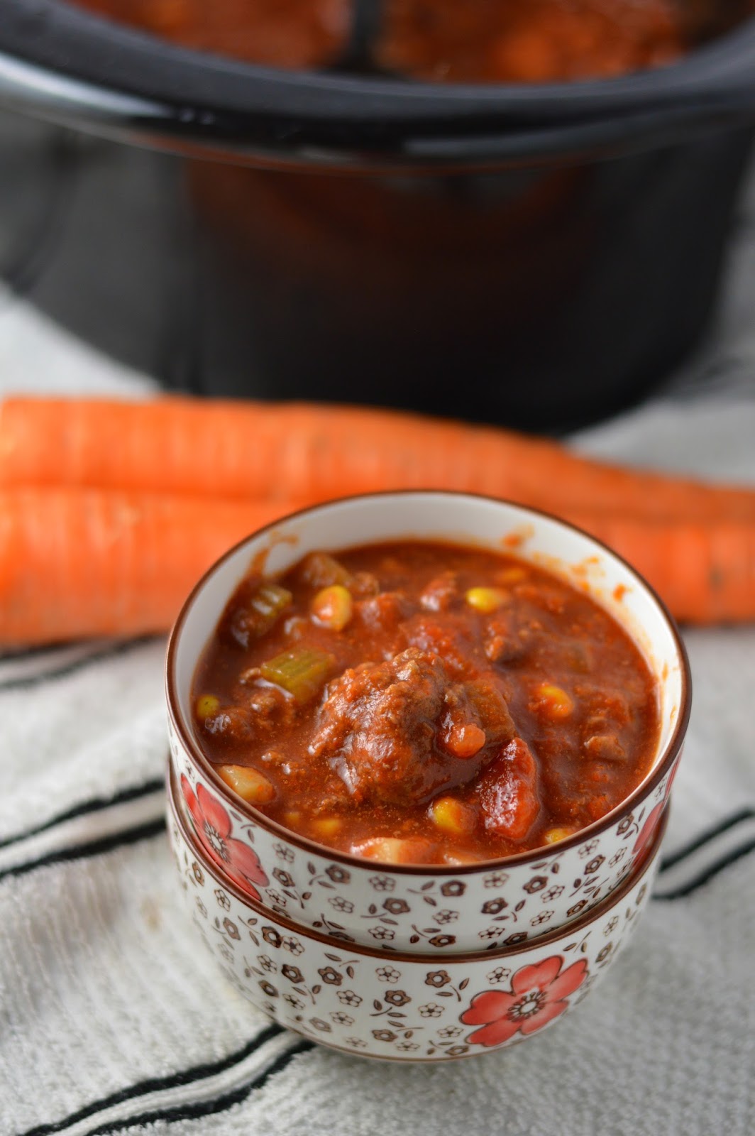 Slow Cooker Hamburger Soup
