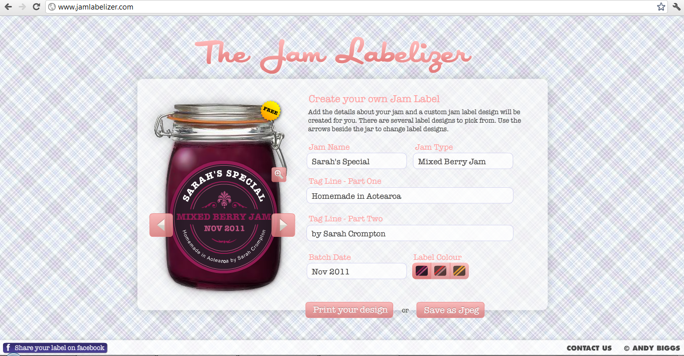 Make your own Jam Labels A Baker's House