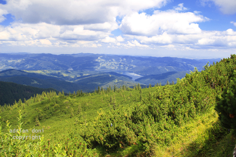 Drumetii Moldave Izvorul Muntelui Jgheabul cu Hotar Cabana Dochia