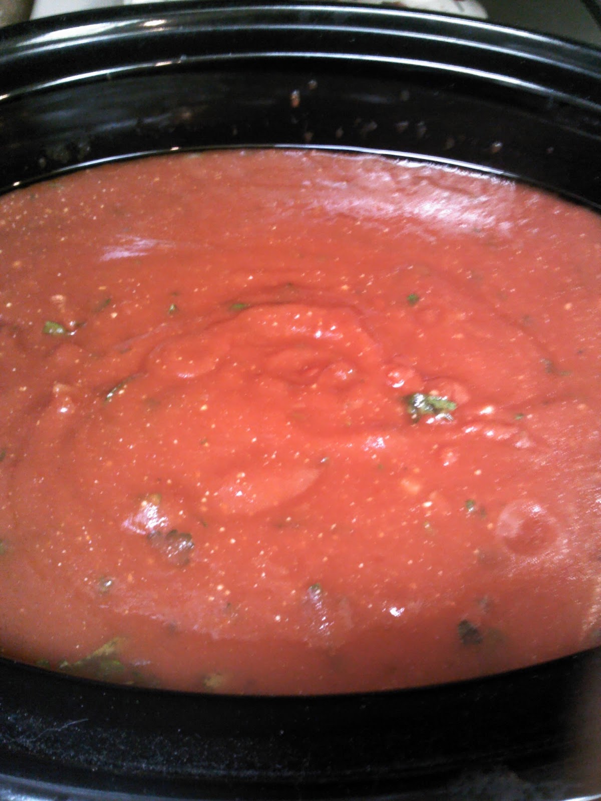 Carleen's Crafty Kitchen: Crock-Pot Tomato Sauce