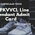 MPPKVVCL Line Attendant Admit Card 2017, MPWZ LA Exam Hall Ticket