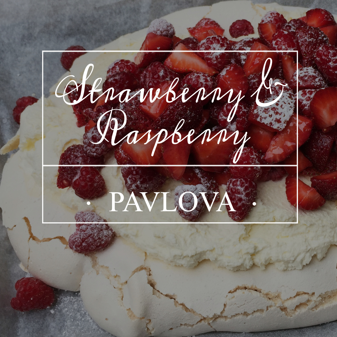 Our Cherry Tree Strawberry and Raspberry Pavlova