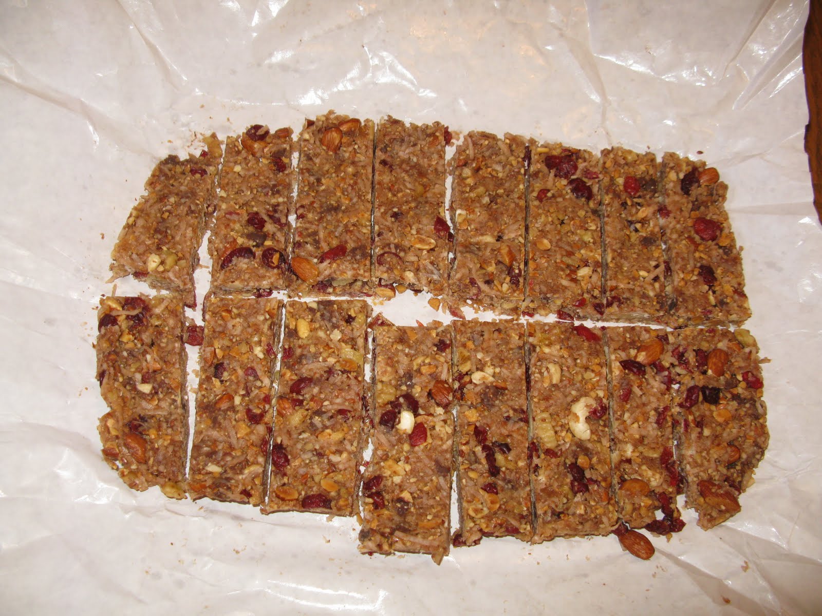 Feel Good Cook Fruit and Nut Granola Bars