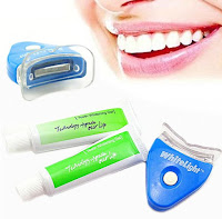 Dental Whitening Kit Bleaching Lamp Toothpaste