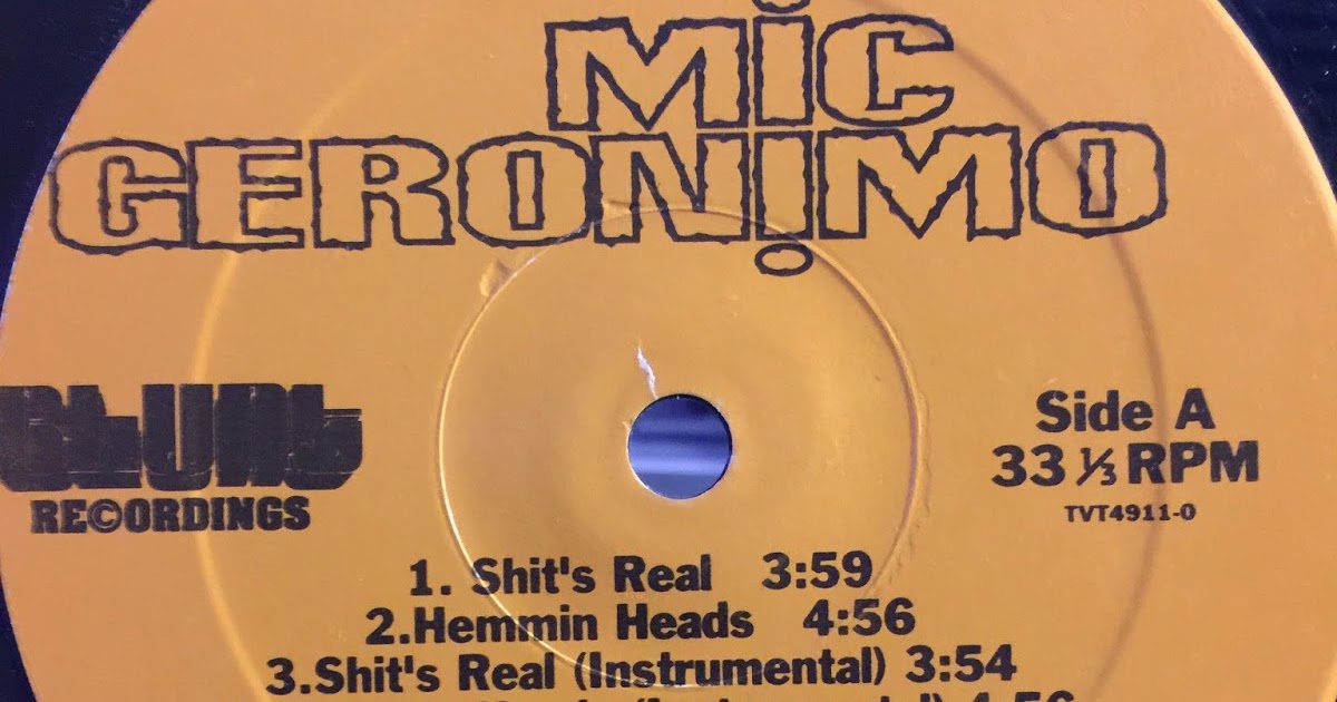 Mic Geronimo Its real 12" rip