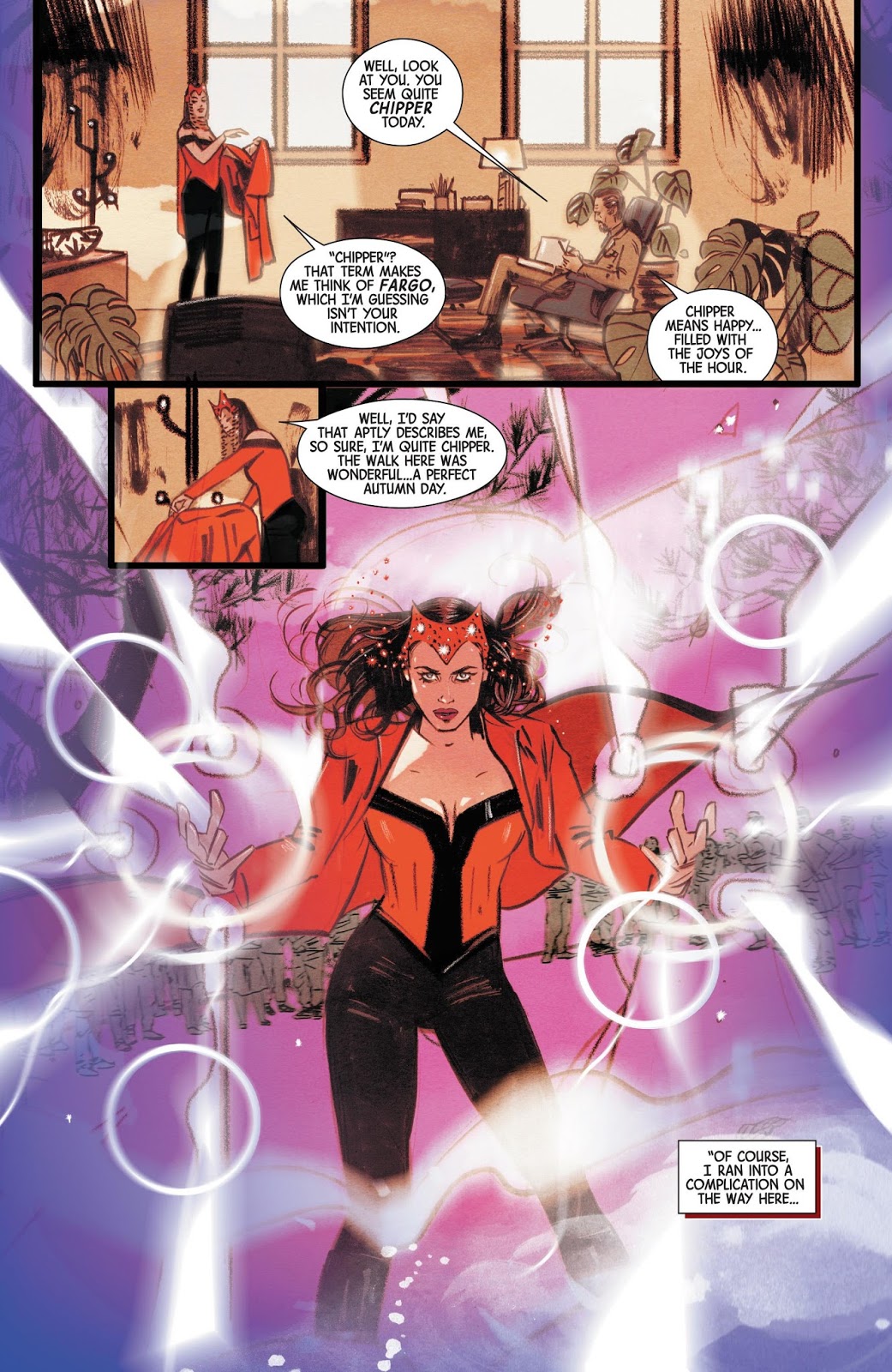 Weird Science DC Comics: Scarlet Witch #8 Review - Marvel Mondays